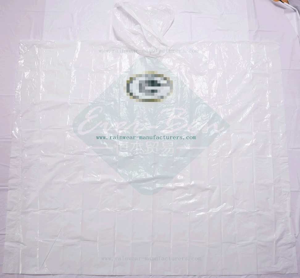 NFL plastic rain capes with printing logo